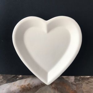 Ceramic Heart Shaped Dish
